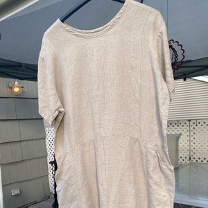 Flax dress 100% linen
